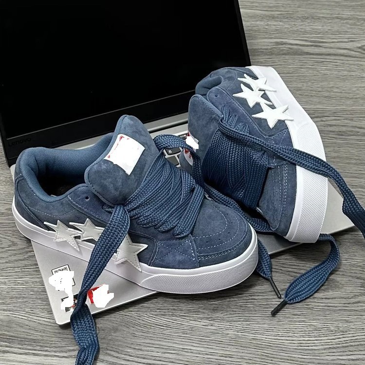American lujo ligero retro callejera skate zapatos de mujer primavera nuevo estilo anti-sucio ocio pan estrella zapatos de mujer