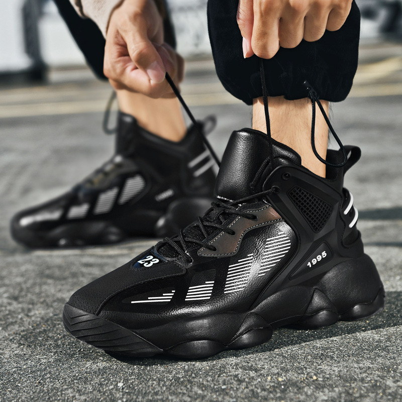 Basketball Shoes Men's Shoes New Autumn Models Large Size High-Top Running Sports Shoes Youth Casual Mens Shoes
