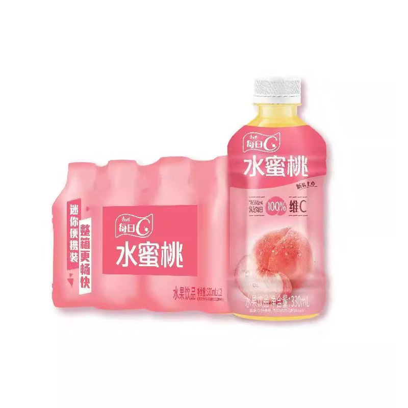 北京同城水饮批发330ml康师傅水蜜桃330ml*12瓶整箱