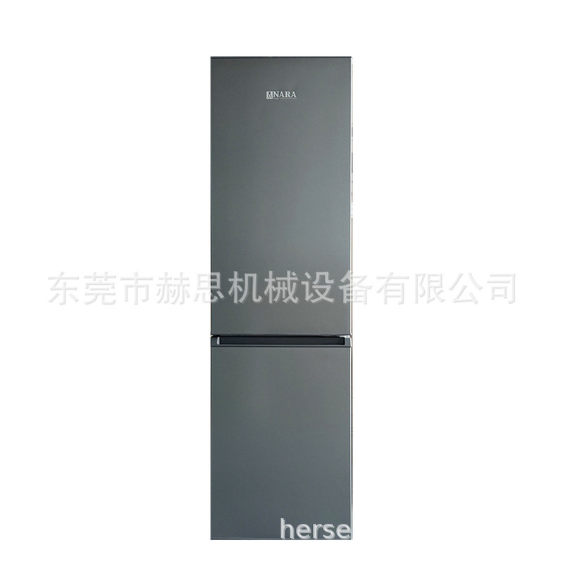 Foreign Trade 230L Refrigerator 2 Doors Silver Gray Black Upper Refrigeration Lower Freezer Export English Foreign Trade 230L Refrigerator 2 Doors Silver Gray Black Upper Refrigeration Lower Freezer Export English