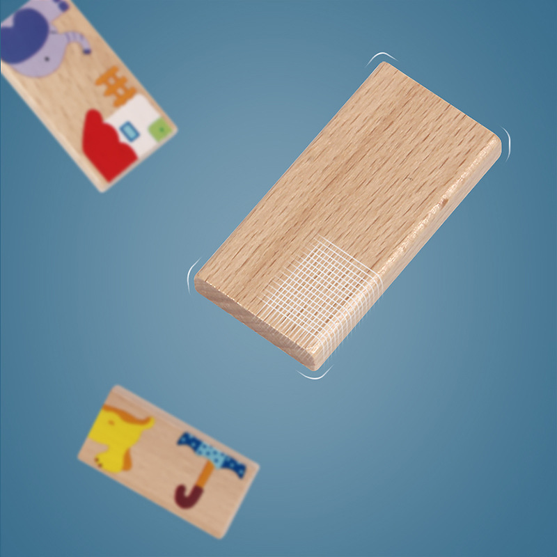 Domino Animal 28 piezas puzzle