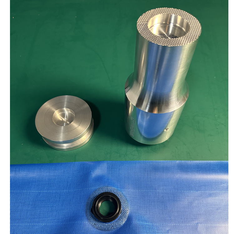 PVC篷布超声波焊接模具15K铝合金出齿圆模具密封齿焊头底工装