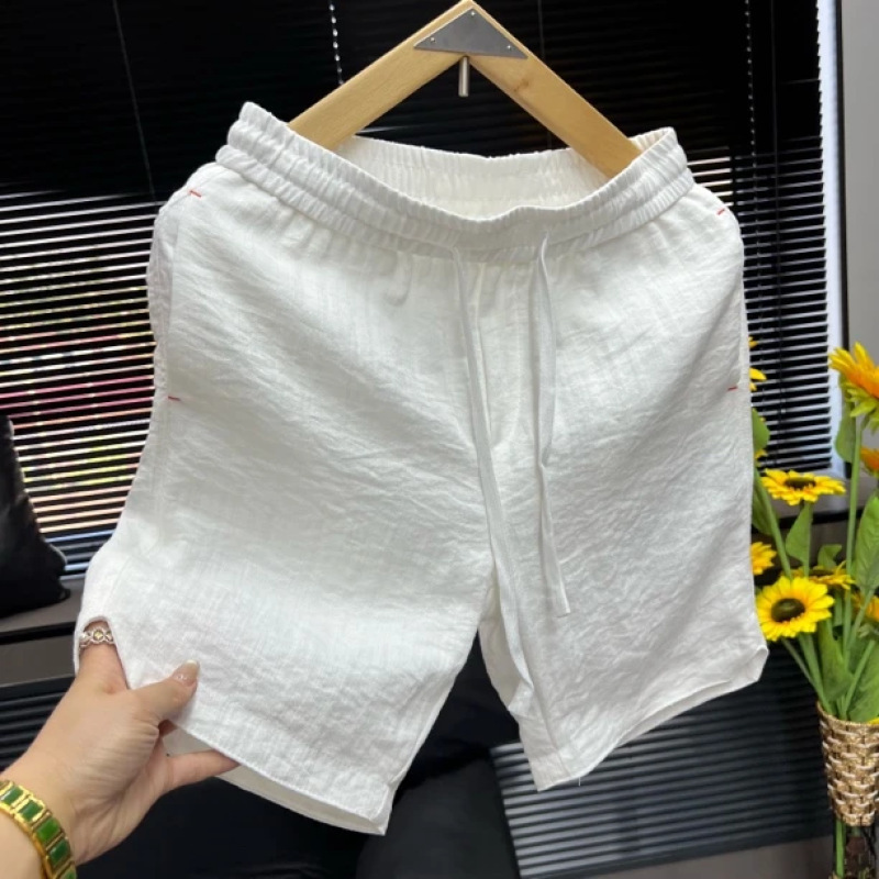 夏の新型ファッションブランドの5分のズボンは簡単でカジュアルで薄いタイプの通気性の香港風の男性の半ズボンの高品質のビーチのズボンのファッションです。|undefined
