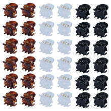 1.5cm黑色小抓夹小号侧边刘海发夹女 夏季公主头抓夹头饰发卡发抓