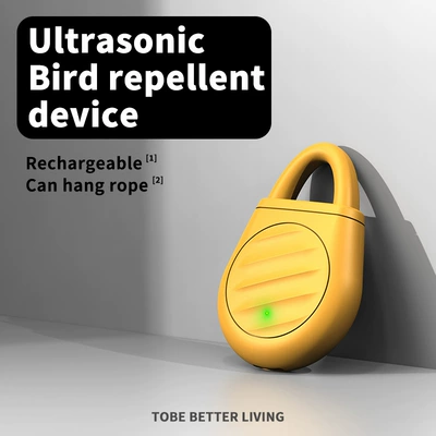 Car-mounted Ultrasonic Mosquito Repellent, Rat Repellent, Insect Repellent Artifact, Car Home Multi-functional Ultrasonic Insect Repellent, Candy Machine Upgrade (Other Automotive Safety Supplies) - candy-machine-upgraded-version-yellow