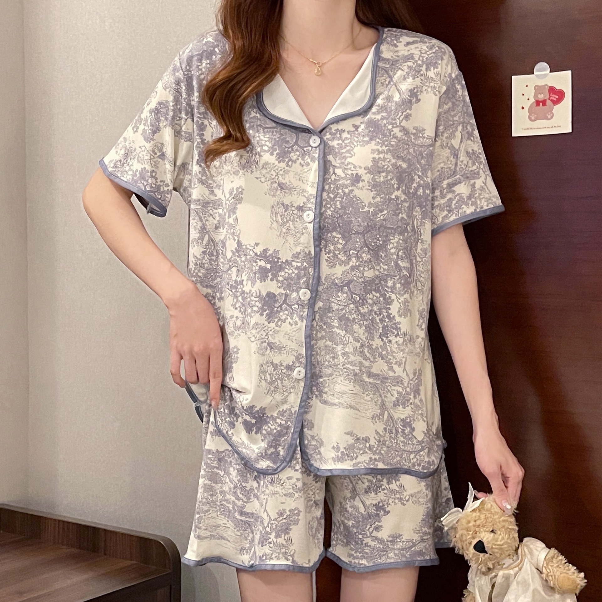 B24-Purple Ink Painting [Set с грудной прокладкой]