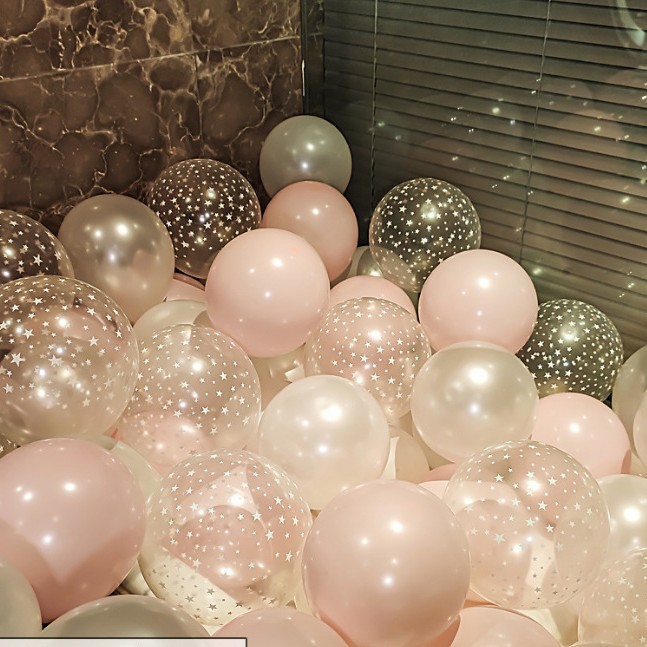 Thickened Explosion-Proof Pearlescent Balloons for Wedding, Birthday Decoration, Scene Layout, Children's Colorful Graduation Balloons