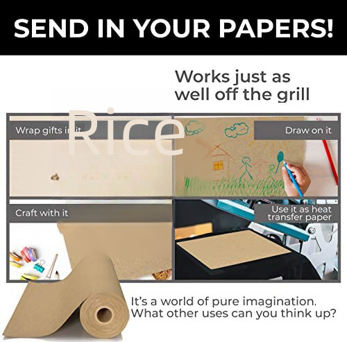 Amazon Roll Brown Kraft Paper Roll Craft Art Gift Packaging Wrapping Decorative Paper 