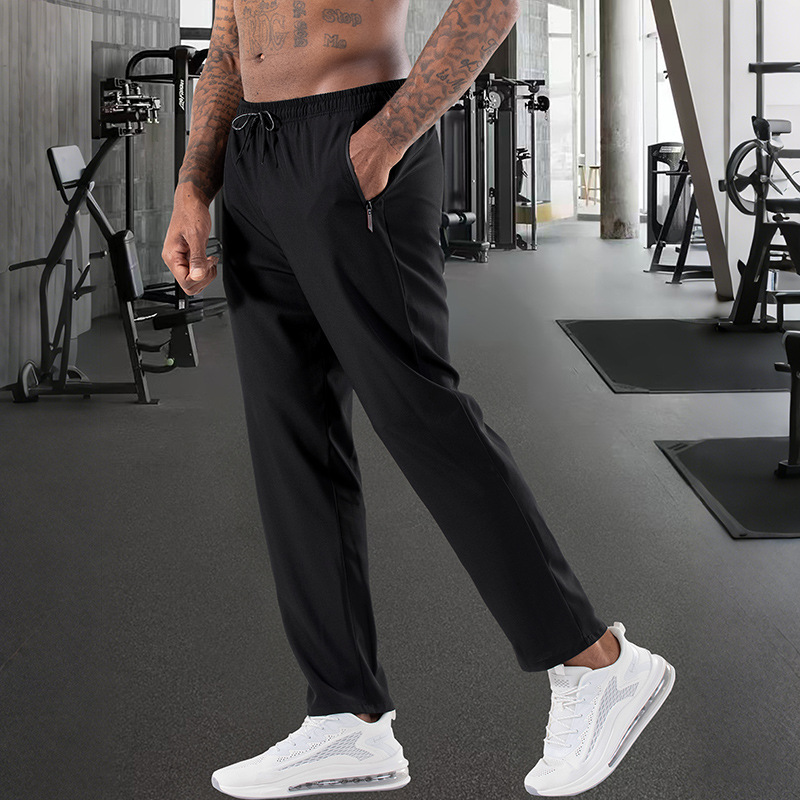summer silk thin breathable quick dry trousers