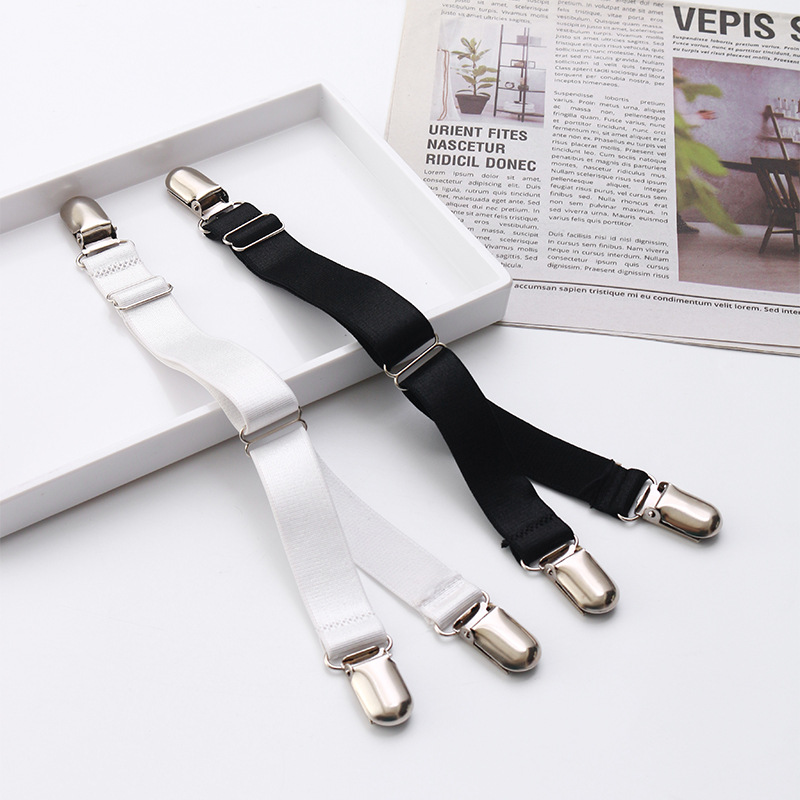 跨境床单固定夹沙发防滑衣服裤脚窗帘夹扣 多功能三角床单固定器