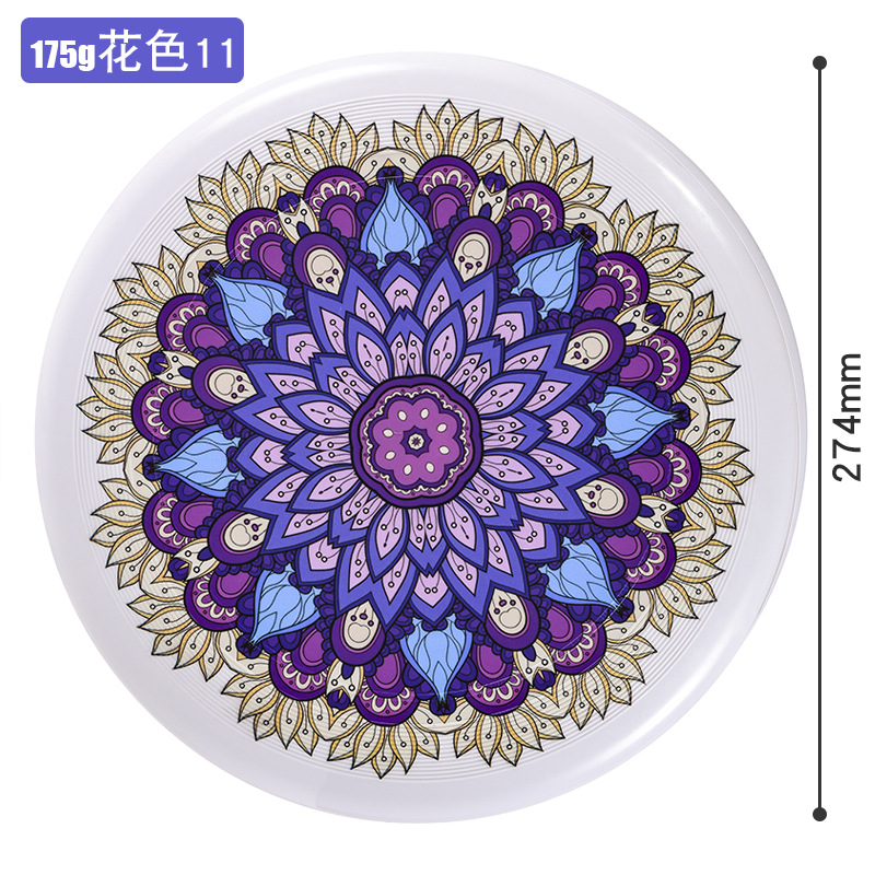Aisenwer extremo Frisbee deporte mandala 175g profesional para adultos arena al aire libre competición de construcción de grupo plato volador
