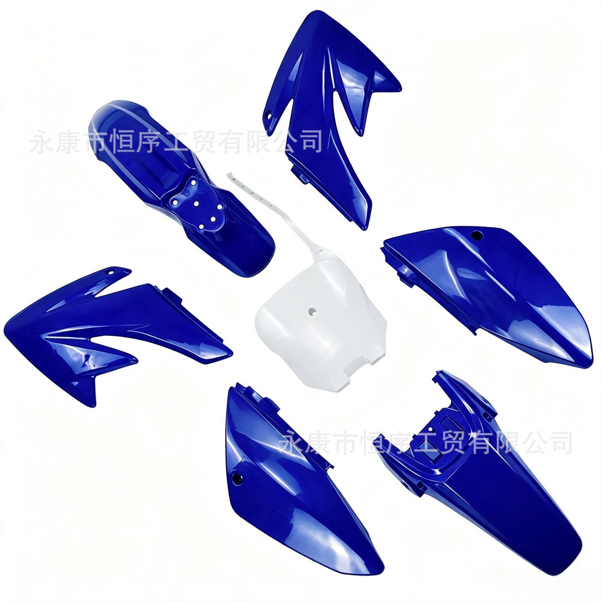 CRF70 off-road motorcycle plastic body shell is suitable for Honda 70 Huayang Big Eagle off-road vehicle body shell