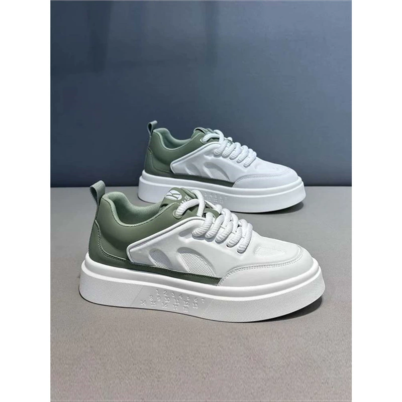 модные брендовые мужские кроссовки с цветными блоками 2024, новый стиль, удобная кожаная мягкая подошва, легкие, универсальные, популярные, популярные, модные, повседневные, ок.