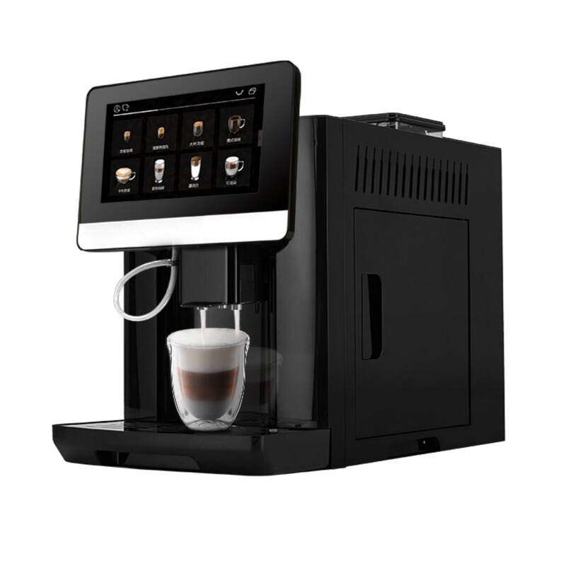 Home Office Smart 7-inch touch screen automatic Italian cappuccino grinding integrated espresso machine Home Office Smart 7-inch touch screen automatic Italian cappuccino grinding integrated espresso machine