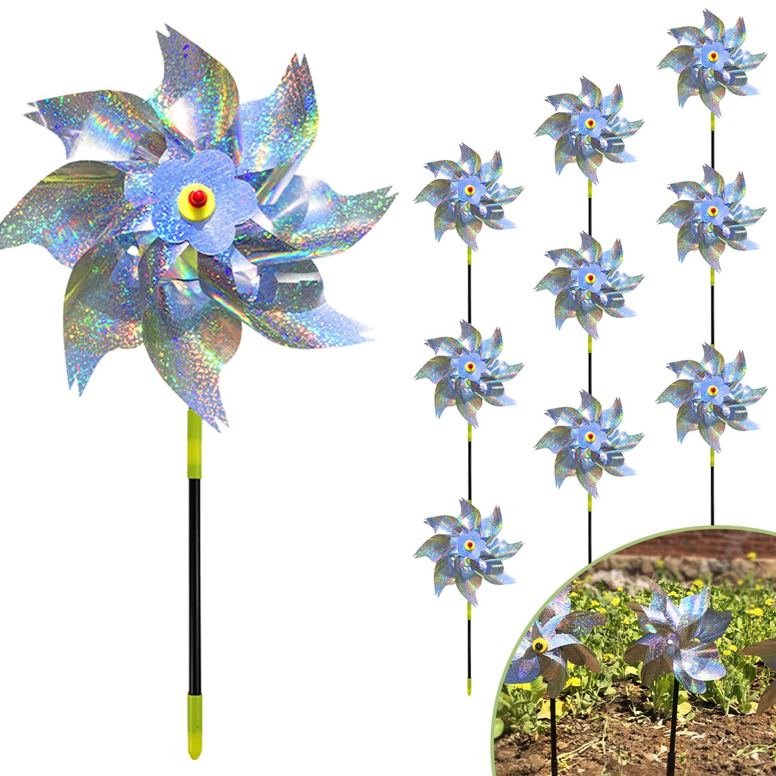 Bird-repelling windmill laser garden tool orchard balcony star anise…