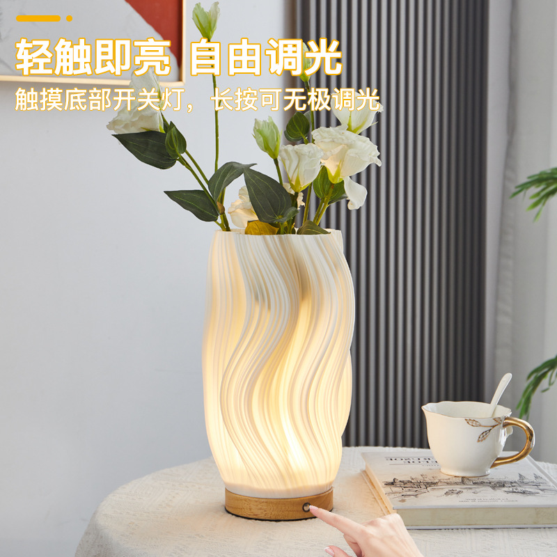 (Cross-border trading), creative table lamp for bedroom for bed, night light, 3D