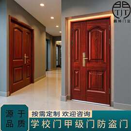 防火防盗门 入户门钢制工程门进户门现代简约 单门安全门