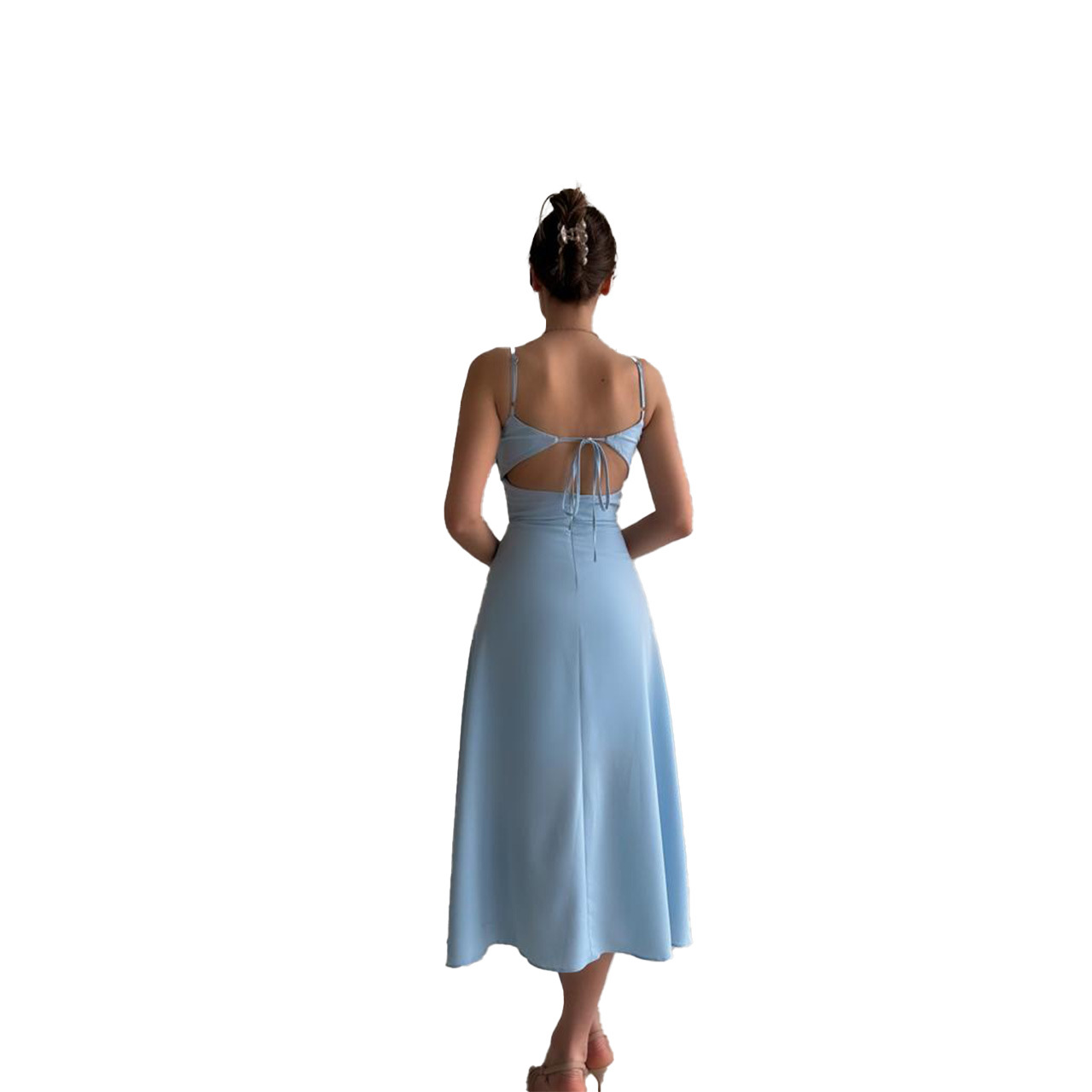 23 Summer New Trendy Waist Strap Dress 23048_senzul.com