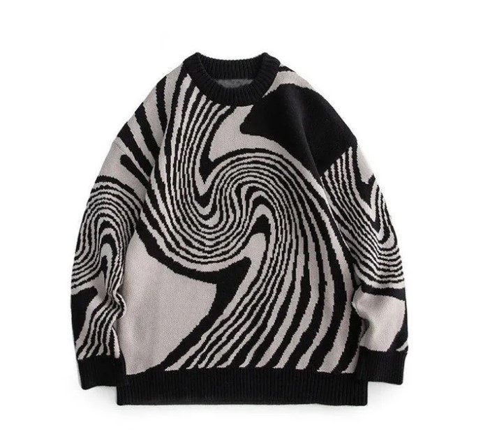 Women's Sweater Autumn Winter Casual Loose Long Sleeved Pullover_voghion.com