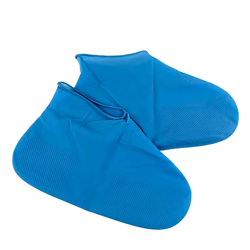 Дождливый чехол для обуви Водонепроницаемый открытый дождливый водонепроницаемый силиконовый универсальный одноразовый утолщенный износостойкий нескользящий латексный чехол для обуви