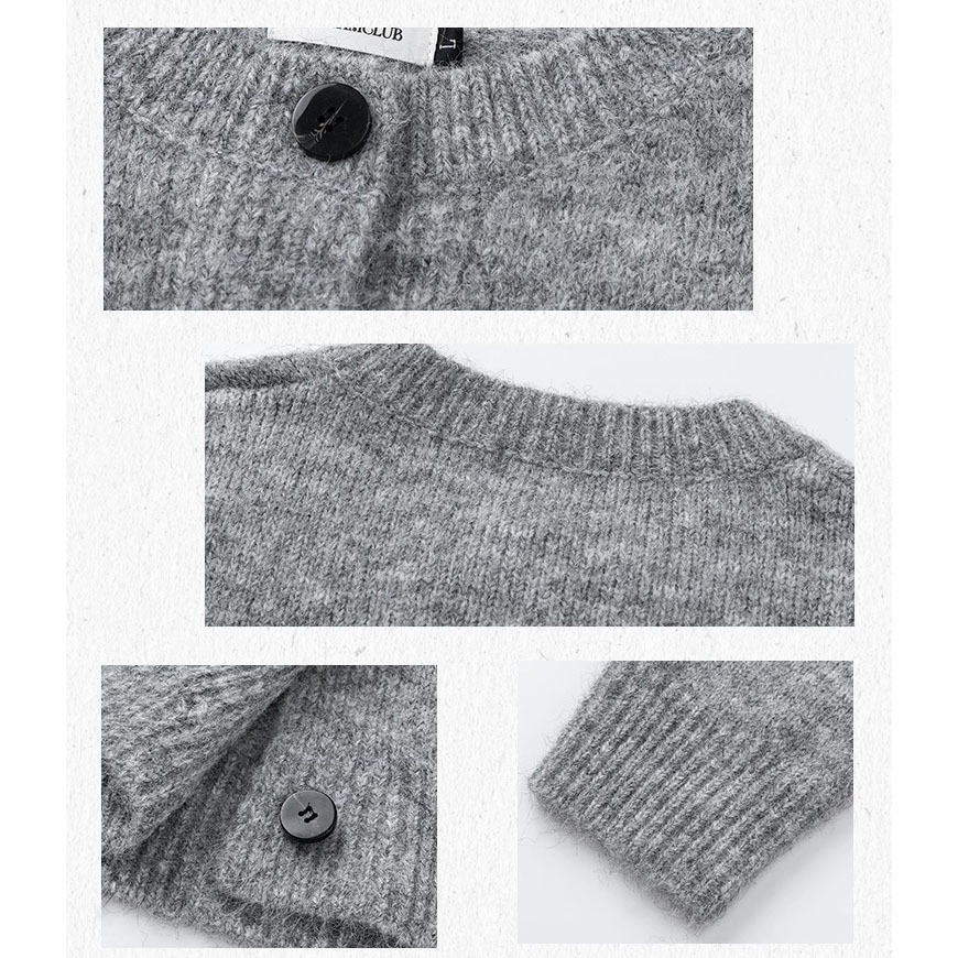 Explosiones transfronterizas de tamaño grande europeo chaqueta de camiseta de punto suéter hombre alto perezoso invierno fábrica de suéter al por mayor