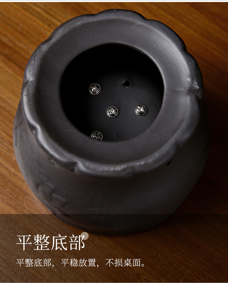 Bian Stone Fire Dragon Cup Medium Size with Cloth Sleeve for Gua Sha Massage and Fire Therapy preparation