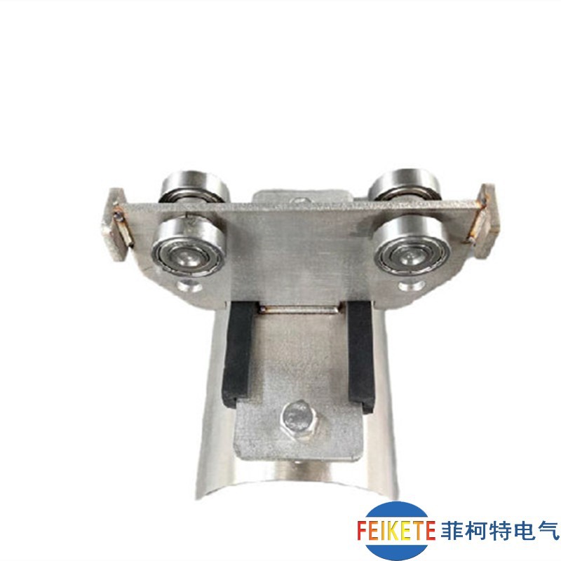 C型钢40*40*2.0电缆滑轨滑导HXDL-40滑线轨道镀锌排线轨道C50C60