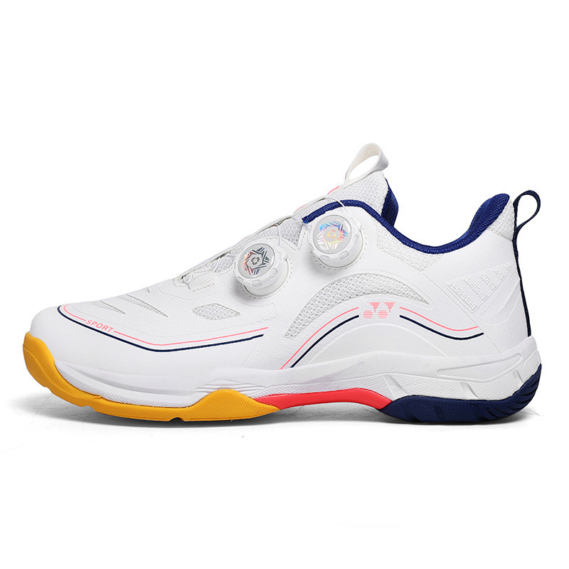 Nuevos zapatos de bádminton 2MAXPRO II de alta calidad con botón BOA, zapatos de ping-pong ligeros de alta gama