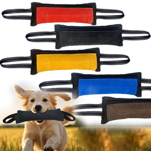 Amazon Dog Training Bite Stick Tear-Resistant Cloth Cowhide Interactive Bite Stick Chewing Molar Outdoor Toy Training Bite Stick