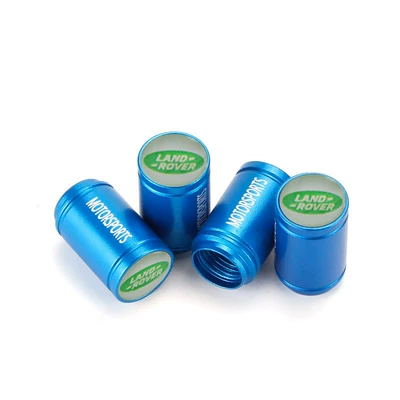 valve – Suitable for Land Rover tire valve - frosted-blue-land-rover-4-green-label
