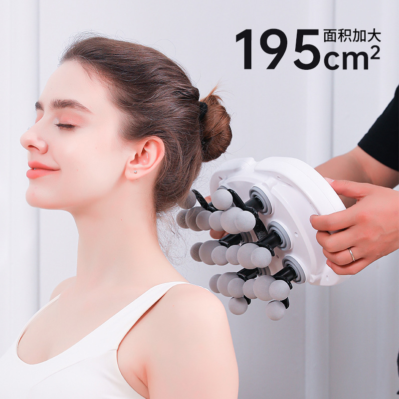 新しい多機能マッサージガン家庭用マルチヘッド 22 ヘッド筋膜ガン筋肉マッサージャー筋肉リラクゼーション肩、首、背中|undefined