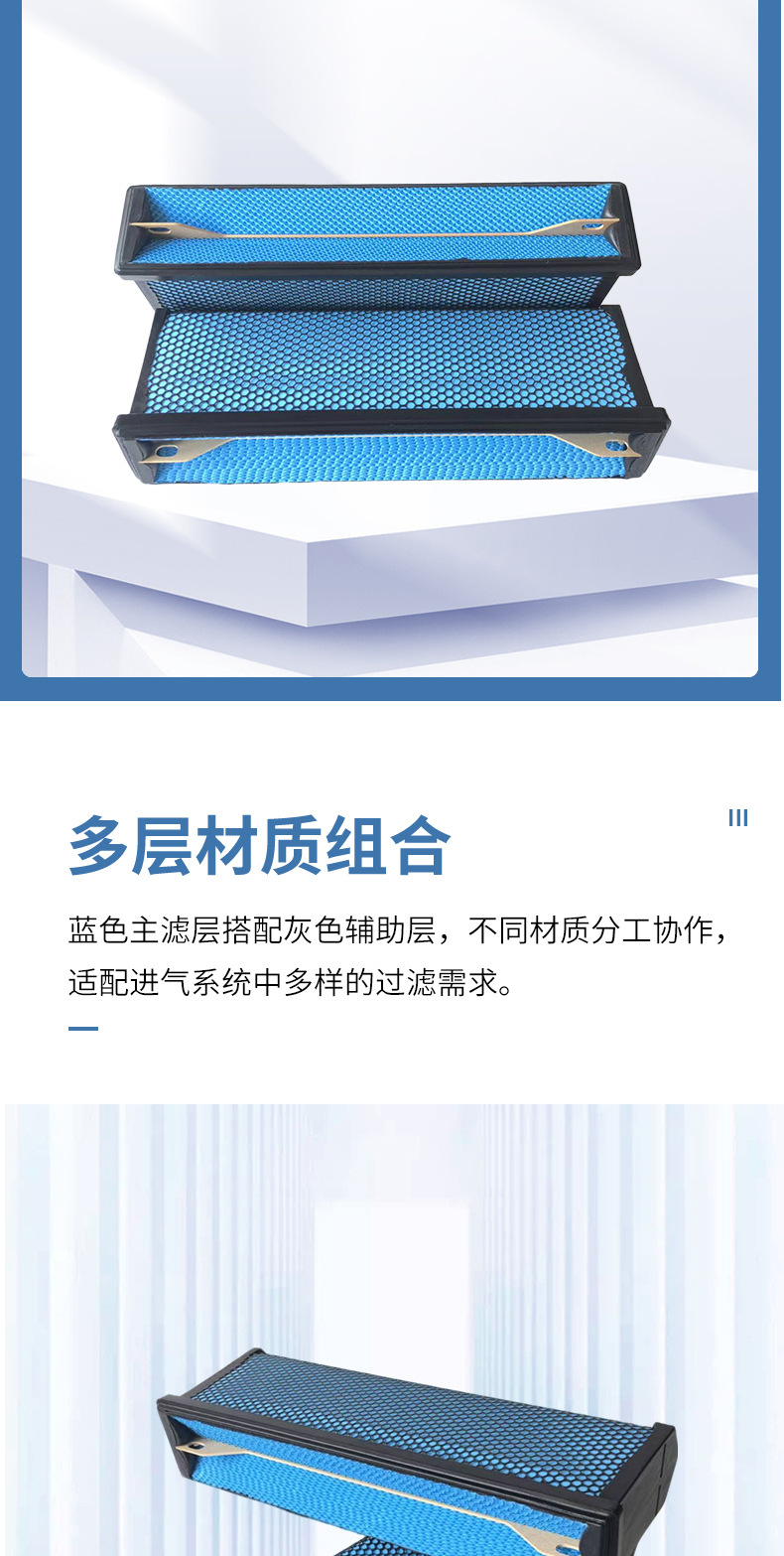 Af27879 Honeycomb Air Filter P610260 Laf6260 Af56500 P618478 Honeycomb Filter Element