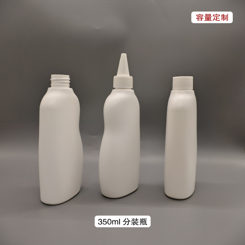 专业吹塑白色分装扁瓶 环氧树脂打造  容量随心选 便携分装|undefined