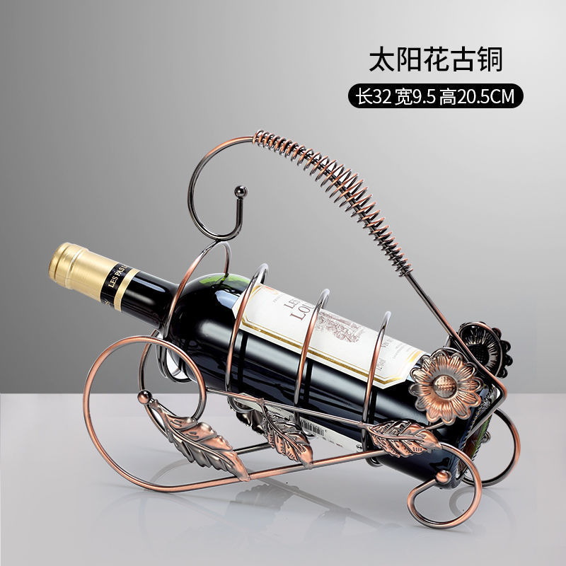 家用红酒架摆件红酒架葡萄酒酒瓶架子欧式酒架红酒架家用酒架摆件|undefined