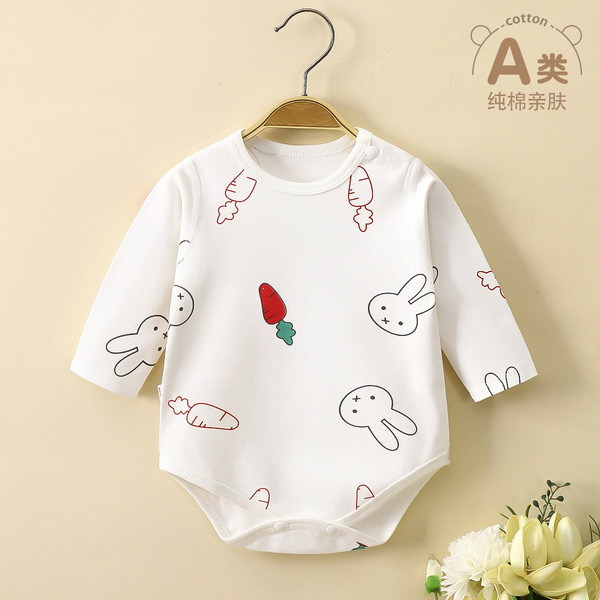 Cotton autumn overall for new born