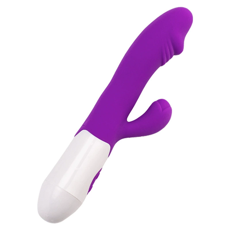 Silicone Rabbit Vibrator, Multi-frequency, Rechargeable or Battery Power, Various Colors