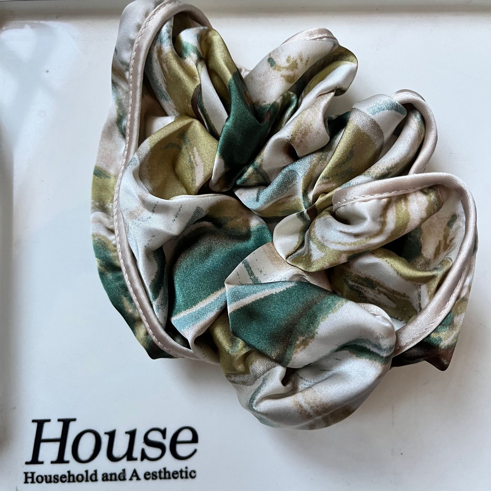 Satín coreano de alta calidad color sólido anillo de pelo de intestino grueso de alta elasticidad cuerda de pelo sin marcas joyas para el pelo