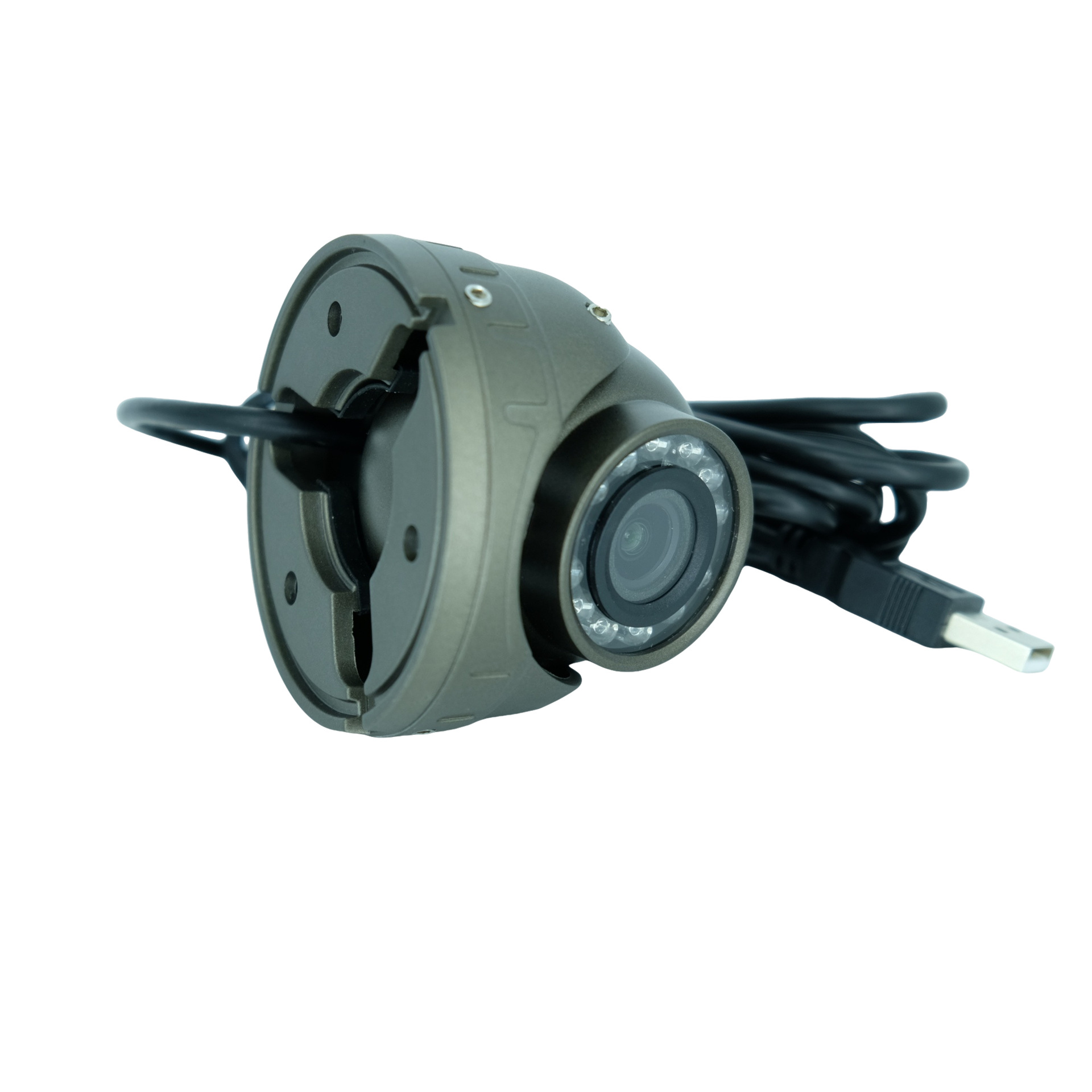 Cross-Border USB Truck Car In-Car High-Definition Night Vision Driving Test Metal Conch Hemispheric Car Surveillance Camera Otg