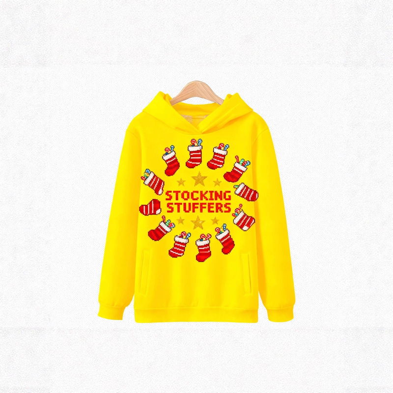 Christmas Series of Loose Casual Sports Sweatshirts for Men and Women, Independent Station Teum Export Digital 3D Printing