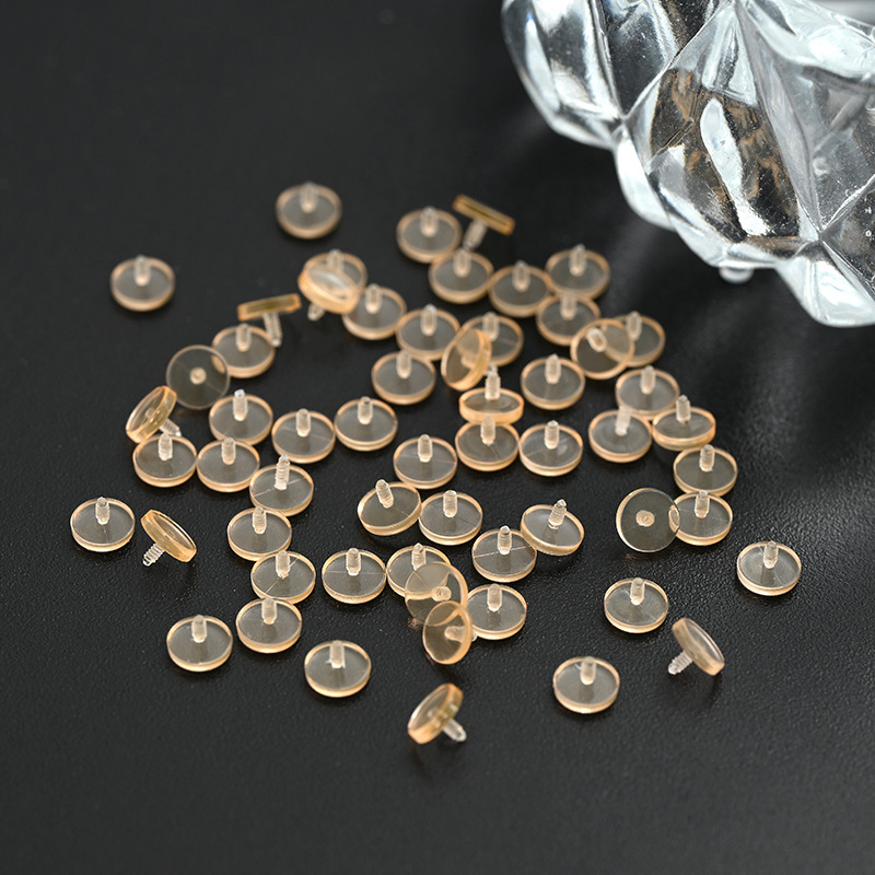 4mm flat skin color-0.9 teeth