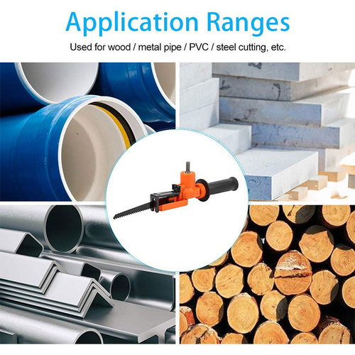 Electric drill modified electric saw electric reciprocating saw tool household saber saw electric drill turn curve saw woodworking logging saw