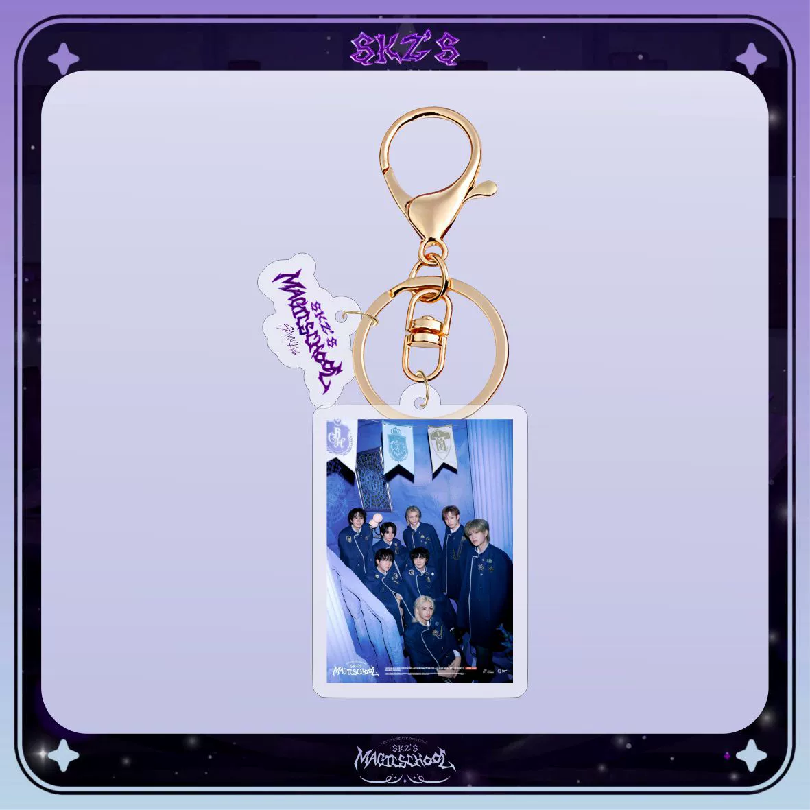 Stray Kids 24-летний Ackle Key Buckle Jewelry Wing Xing Zhou Bian Huang Yanchen KOOP