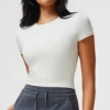 White, short