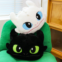 新款卡通驯龙高手抱枕毛绒玩具创意无牙仔玩偶车载靠垫女生日礼物