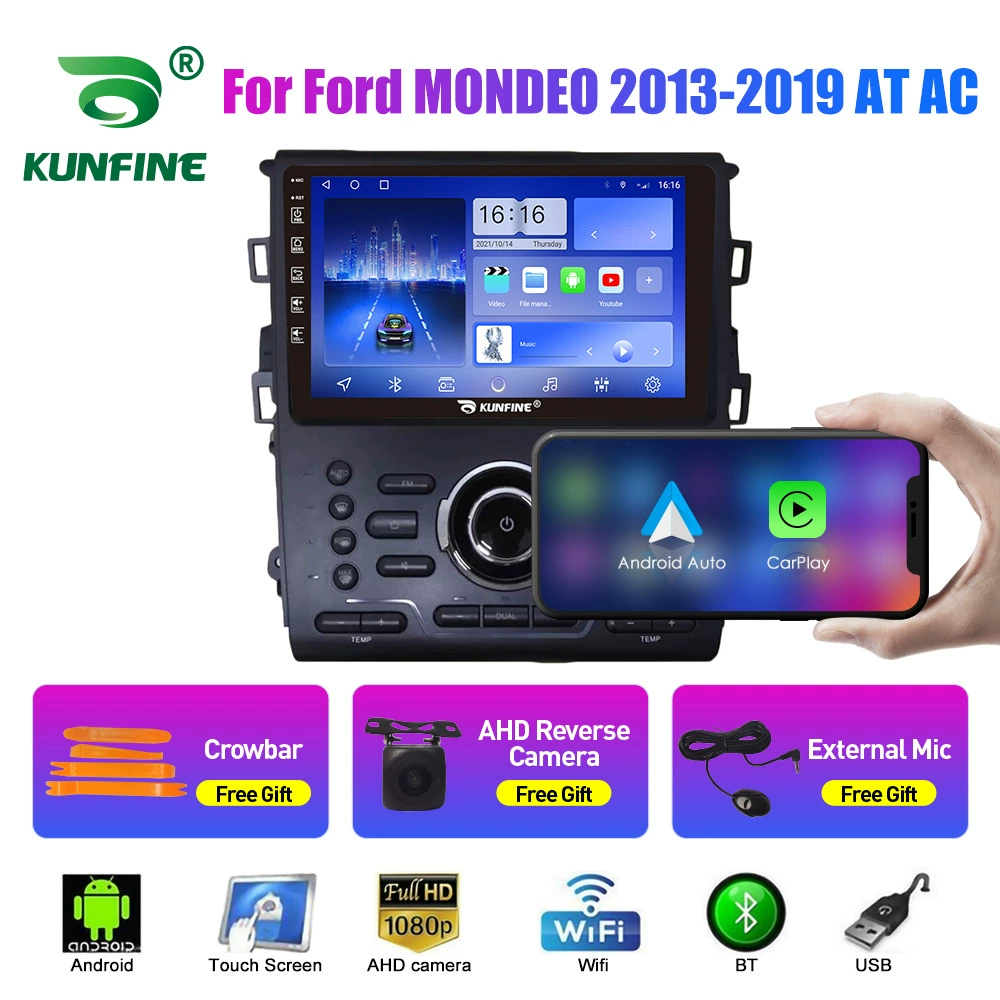 Автомобильная Android-мультимедиа с навигацией GPS и камерой заднего вида для Ford Mondeo/Mondeo 2013–2019, всесторонняя система