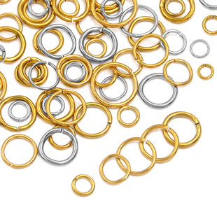 3-12mm ���P�18K�������僱�ɫ�]��Ȧ DIY������B��Ȧ���