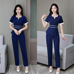 898-2新款美容院制服一件代發