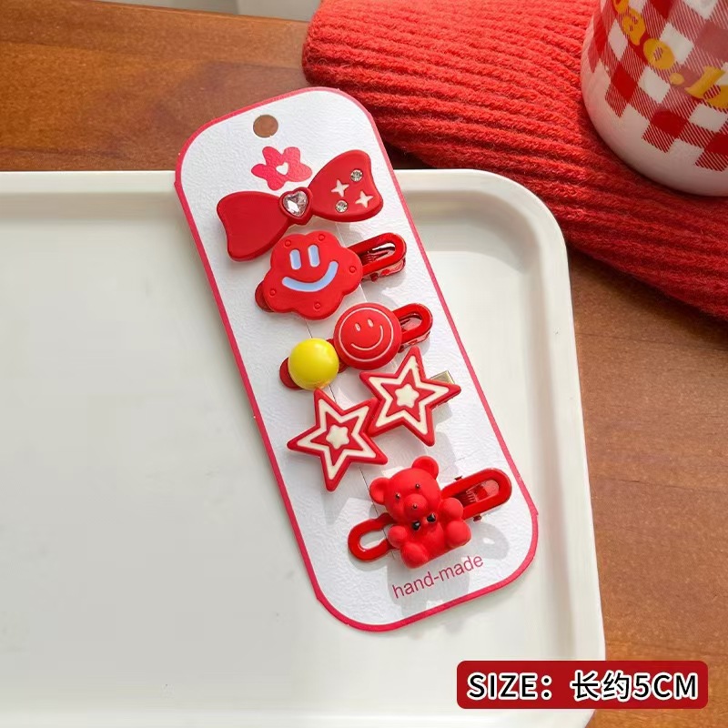 Niños de color jalea nubes lindas niñas bebés cabeza de cabello rotos broche de cabello rotos broche de cabello