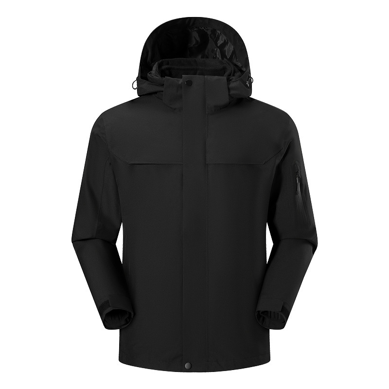 【朱雀冲锋衣】登山拓路者三合一新国标情侣户外防风防水登山服男|undefined