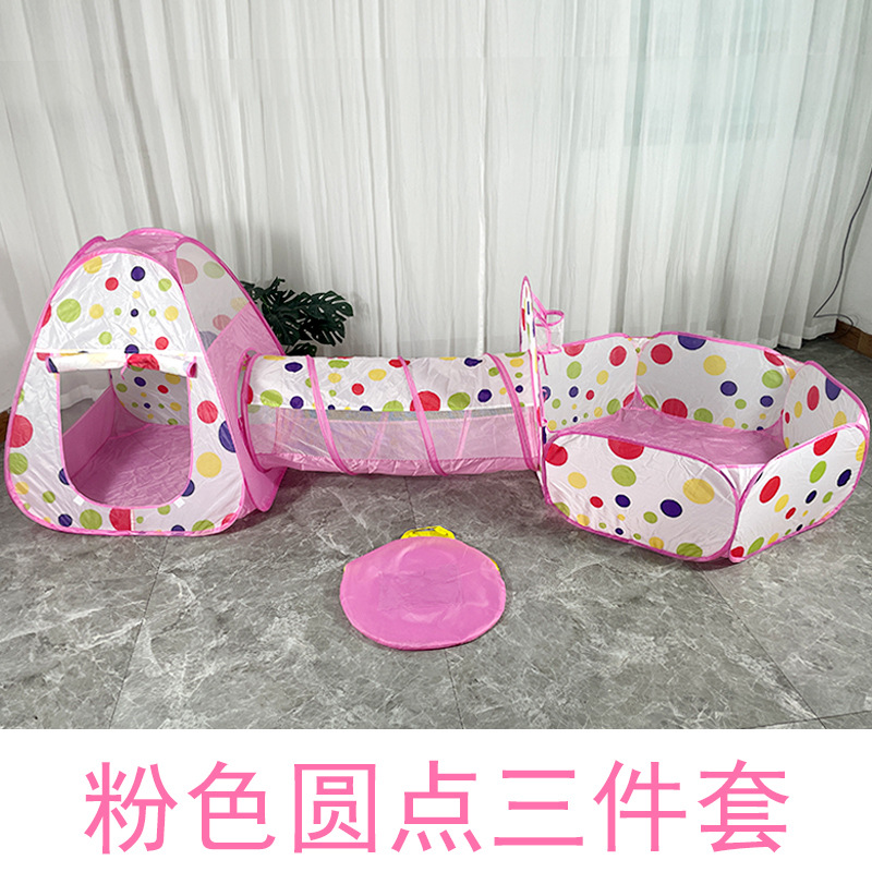 Tienda de campaña para niños, juegos de rastreo, túneles para niños, niñas, bebés, juguetes, casa de juegos, piscina de pelota marina